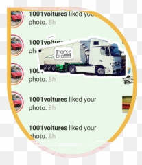 Truck Sticker - Commercial Vehicle Emoji,1001 Sky Emoji