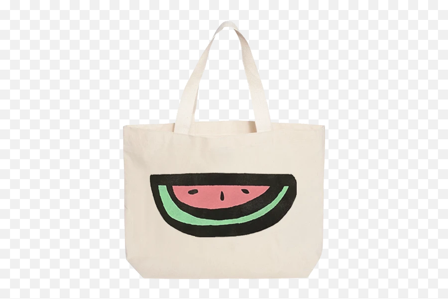 Watermelon Jumbo Tote - Tote Bag Emoji,Michael Jordan Emoticon