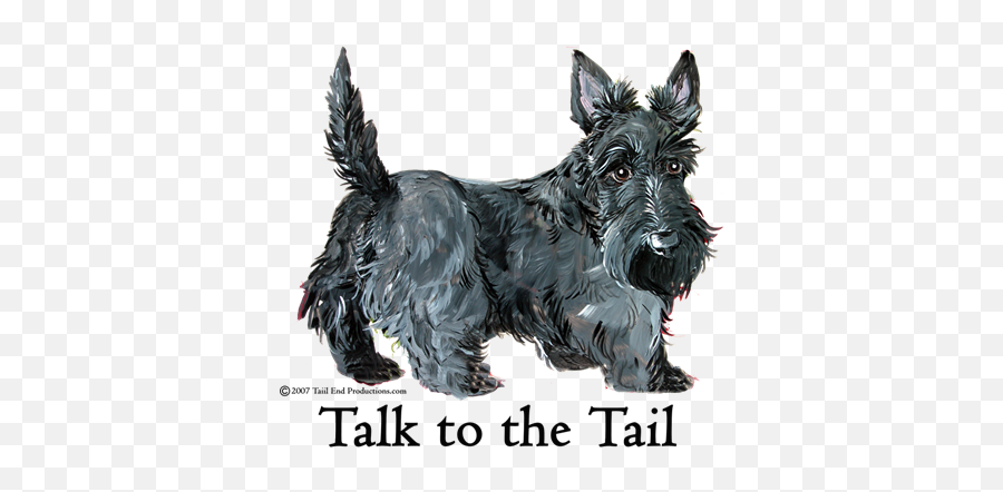 Talk To The Tail New Trans Womenu0027s Light Pajamas Scottish - Scottie Tails Emoji,My Scottish Terrier Doesn't Show Emotions