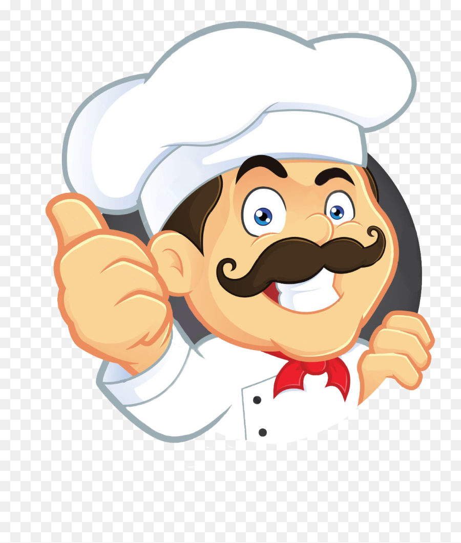 Download Chef Cartoon Free Download Png - Gambar Koki Kartun Hd Emoji,Italian Chef Emoticon Clipart