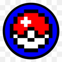 Great Balls - Pokeball 8 Bit Transparent Emoji,Ball And Chain Emoticon
