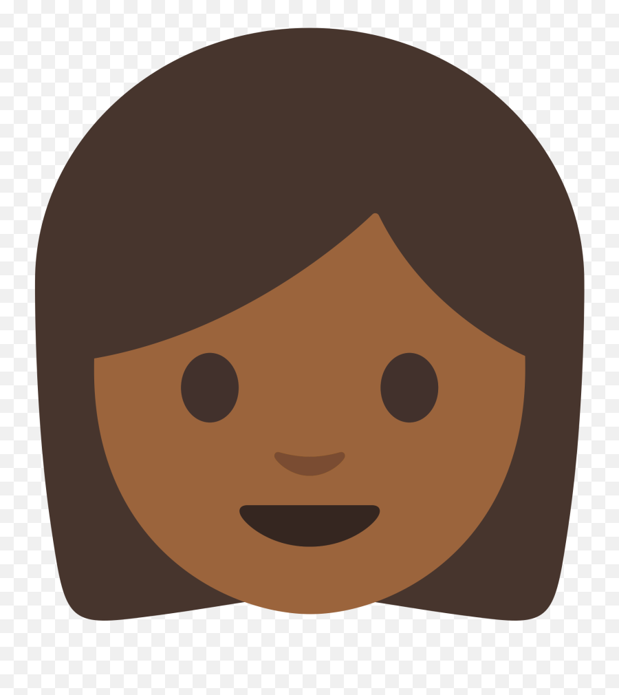 Woman Emoji Clipart - Morena Emoji,Emoticon Transparent Woman