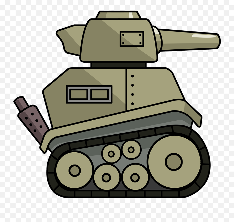 Free Army Tank Clipart Download Free - Tank Cartoon Png Emoji,Military Emoji
