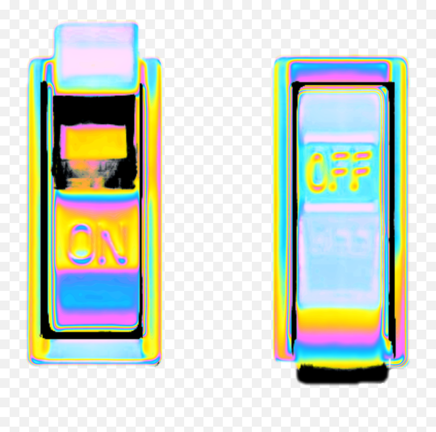 Switch Button Controls Light Sticker By Dinaaaaaah - Vertical Emoji,Subscribe Button With Unicorn Emojis On It