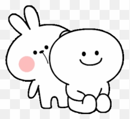 Cool Rabbit Animated By Van Khanh Nguyen - Spoiled Rabbit Sticker Gif Emoji,Rabbit Emoticons Gif