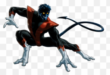 Nightcrawler Png Free Download - Comic Nightcrawler X Men Emoji,X Men Apocalypse Emojis -
