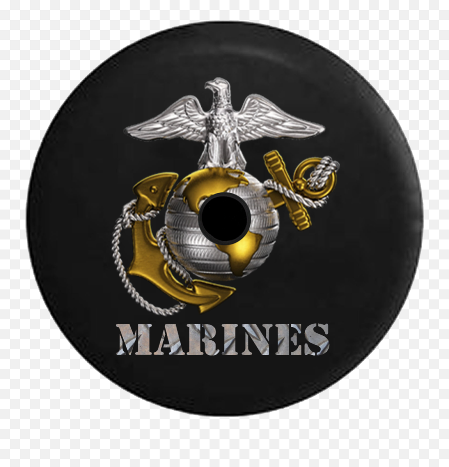 2019 Jeep Wrangler Jl Spare Tire Cover - Marine Corps Home Screen Emoji,Eagle Globe And Anchor Emoji