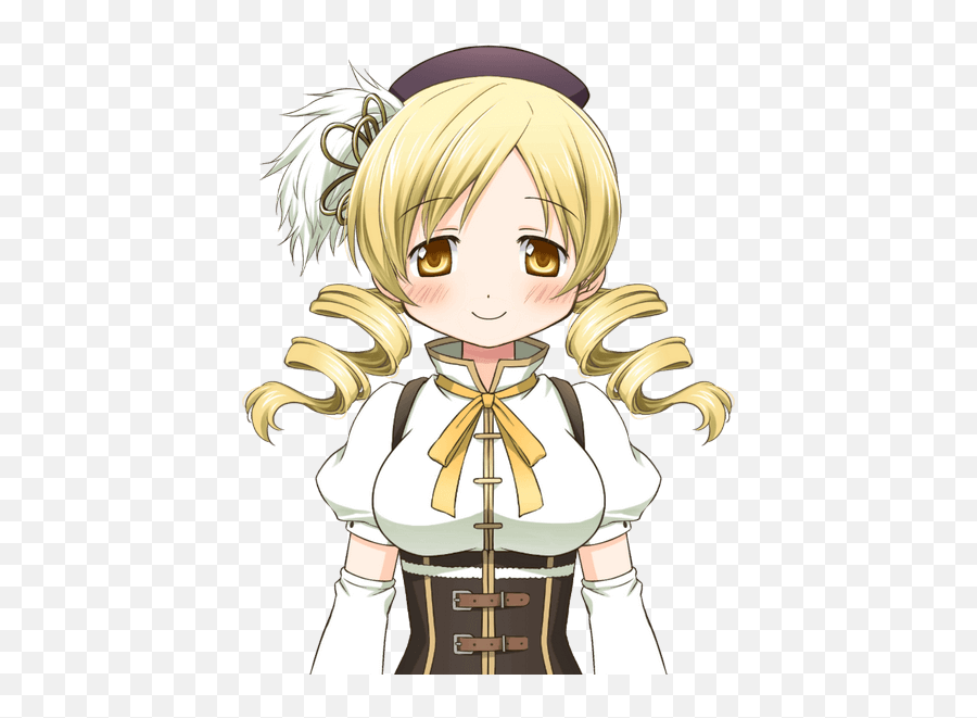 Episode 3 - Art Mami Tomoe School Uniform Emoji,Tiro Finale Emoticon