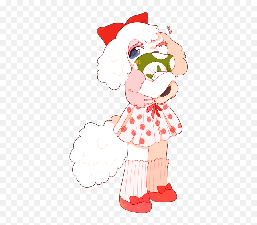 Download Cocker Spaniel Miitopia Flower Red White Clothing - Star Fox Fay Spaniel Cute Emoji,Dab Cartoon Emojis