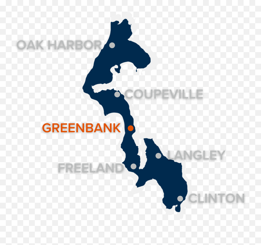 Greenbank - Whidbey Island Whidbey Island Map Print Emoji,Emotion Guster.