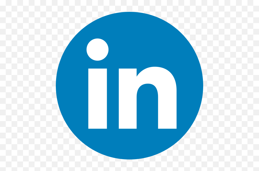 Linkedin Free Icon Of Social Circle - Blue Linkedin Icon Circle Emoji,Linkedin Emoticons 4th Of July