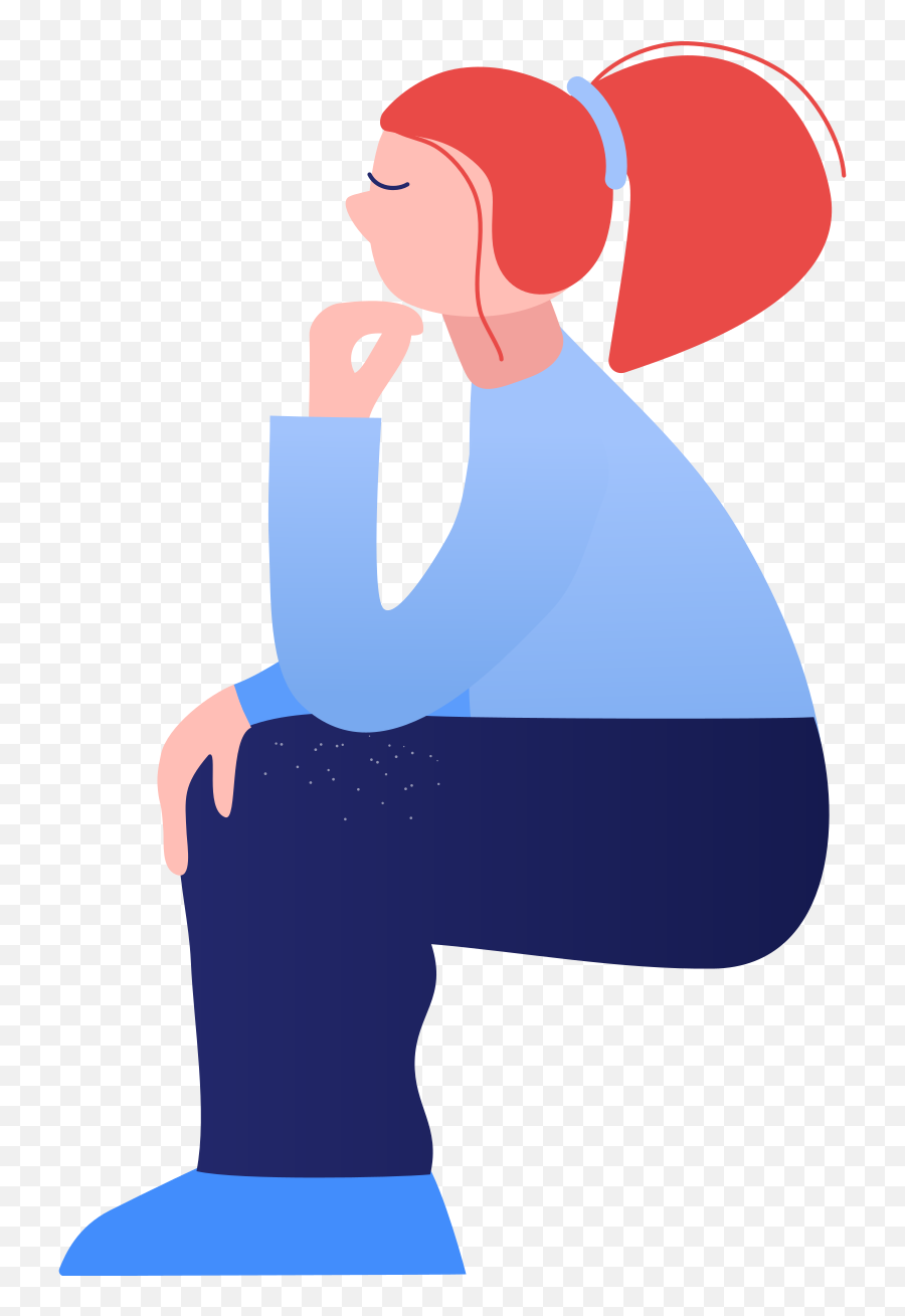 Girl Sitting Clipart Illustrations U0026 Images In Png And Svg Emoji,Woman Student Emoji Png