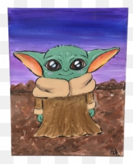 Kidu0027s Canvas Painting Party Kit - Hands On Art 4 Everyone Emoji,Yoda All Emotion The Future Is