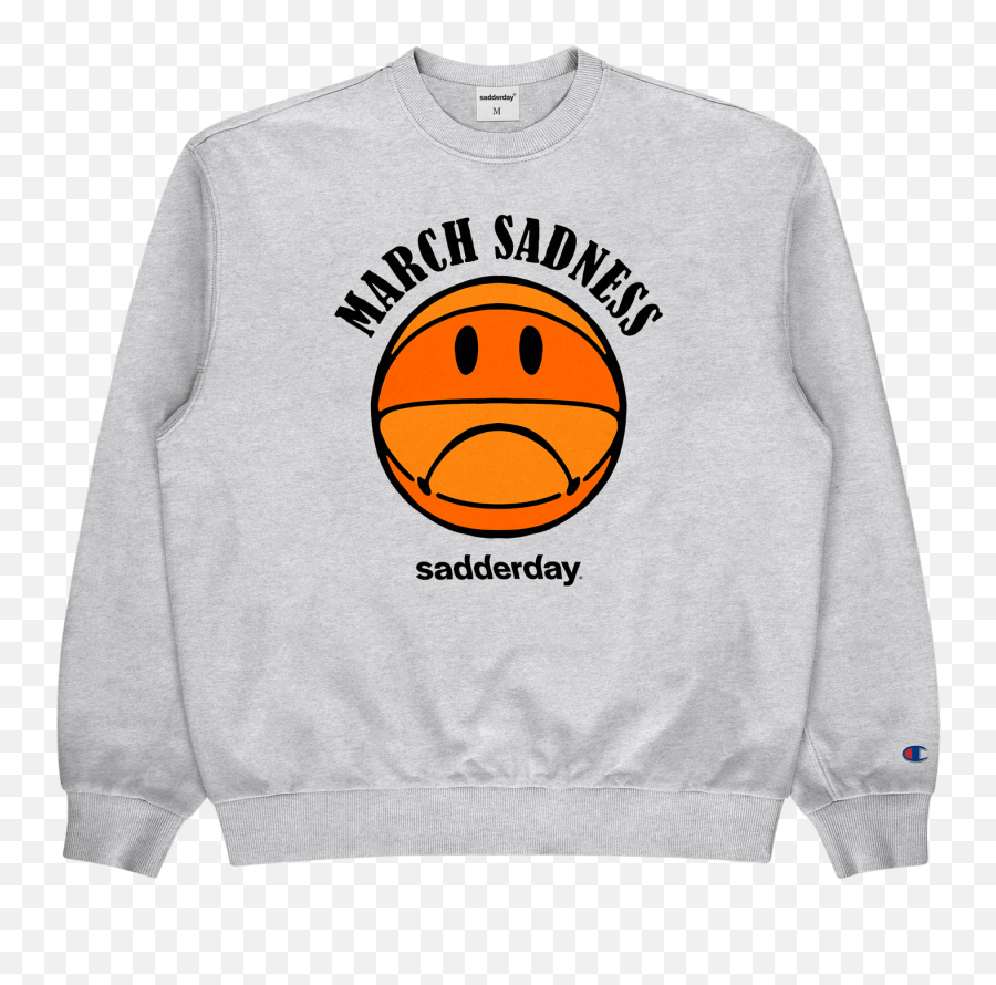 March Sadness Crewneck Emoji,March Emojis