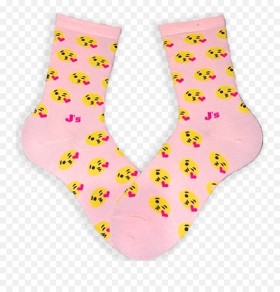 Kiss Emoji Womenu0027s Crew Sock,Doughnut Emoji