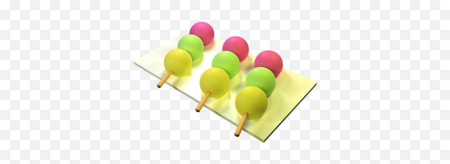 Premium Dango 3d Illustration Download In Png Obj Or Blend Emoji,Emoji Dango