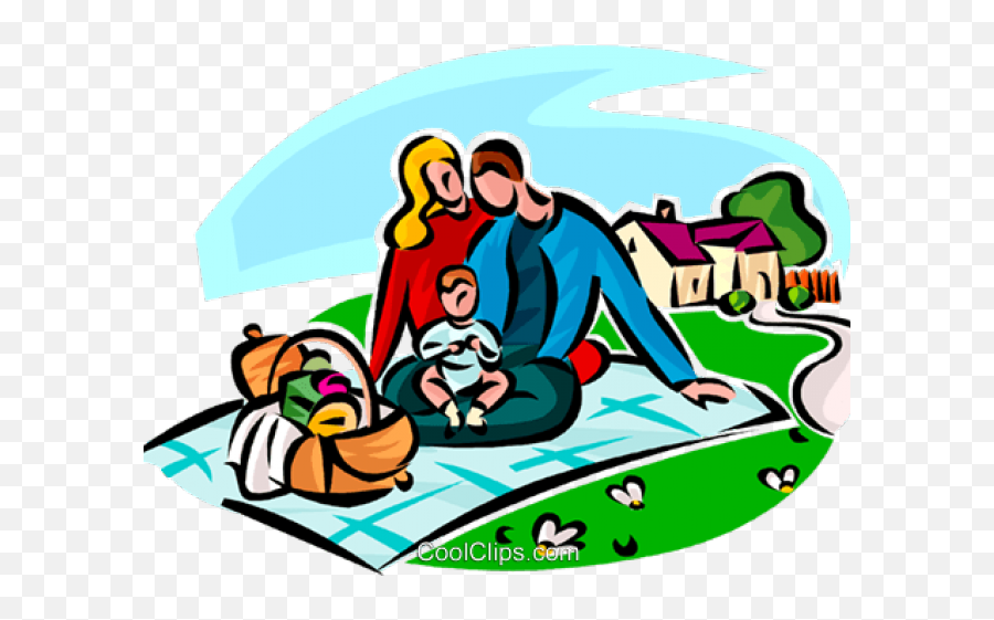 Family Picnic Clipart - Piquenique Da Familia Png Emoji,Picnic Emoji
