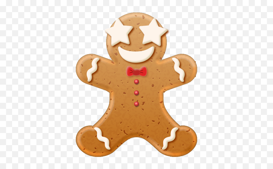 Christmas Gingerbread Emoji - Gingerbread Emoji Png,Gingerbread Emoji
