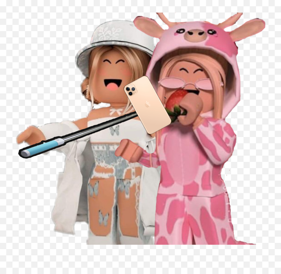 The Most Edited - Kawaii Pink Roblox Girl Emoji,Heidi Swapp Emoji Stickers