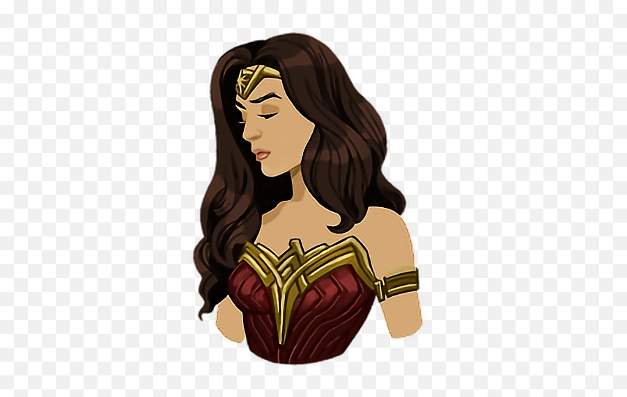 Wonderwomen Superhero Sticker - Wonder Woman Emoji,Super Woman Emoji