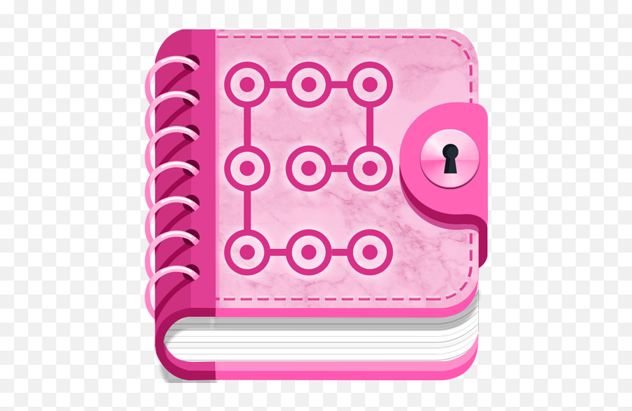 Secret Diary With Lock - Diary With Password Apps On Dot Emoji,Secret Android Emoticons
