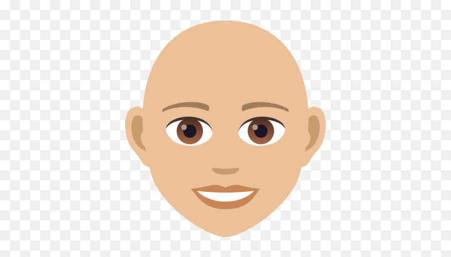 Bald Joypixels Gif - Joypixels Emoji,Bald Emoji