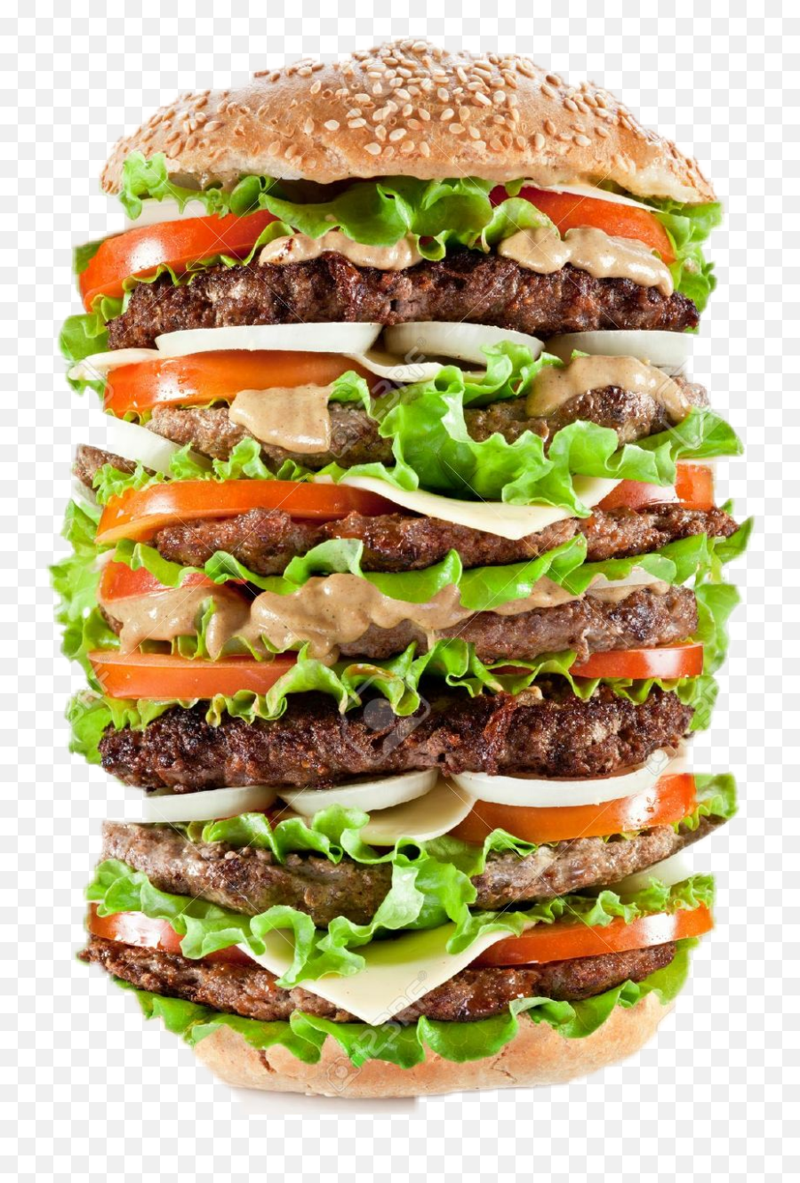 Food Sticker By Mrdonkey - Hamburger Cheeseburger Big Mac Whopper Emoji,Mcdonalds Emoji 13