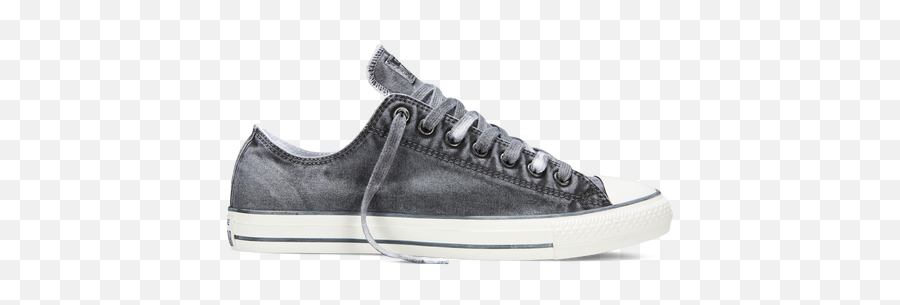 Fantasioso Salvare Dominante Converse Washed Canvas Black - Converse Black Wash Low Top Emoji,Onverse Emoticons