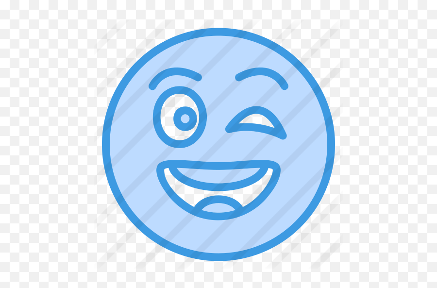 Winking Face - Free Smileys Icons Happy Emoji,Winky Emoji