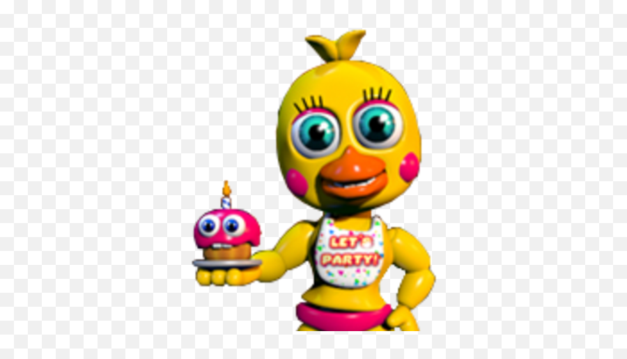 Toy Chica - Fnaf World Withered Toy Chica Emoji,Fnaf Emoticons