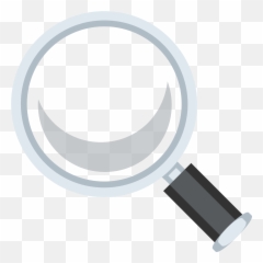 Magnifying Glass Tilted Left Emoji - Magnifying Glass Emoji,Magnifying Glass Emoji