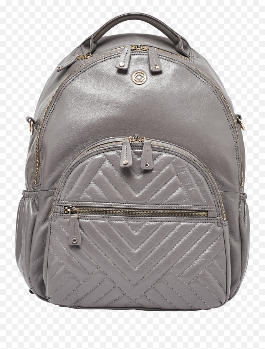 The Perfect Grey Changing Bag Backpack - Solid Emoji,Backpacks Bags Crossbody Shoulder W Emojis