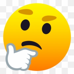 Emoji Thinking Face To Copy Paste - Emoji Pensant,Hand Over Face Emoji
