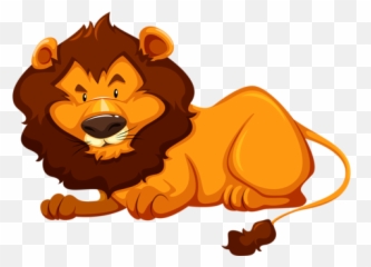 Pin - Sleeping Lion Clipart Png Emoji,Tigger Emoticon