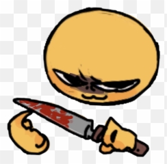 The Most Edited Carita Picsart - Cursed Emoji Transparent Knife,Killing People Emoticon Knife