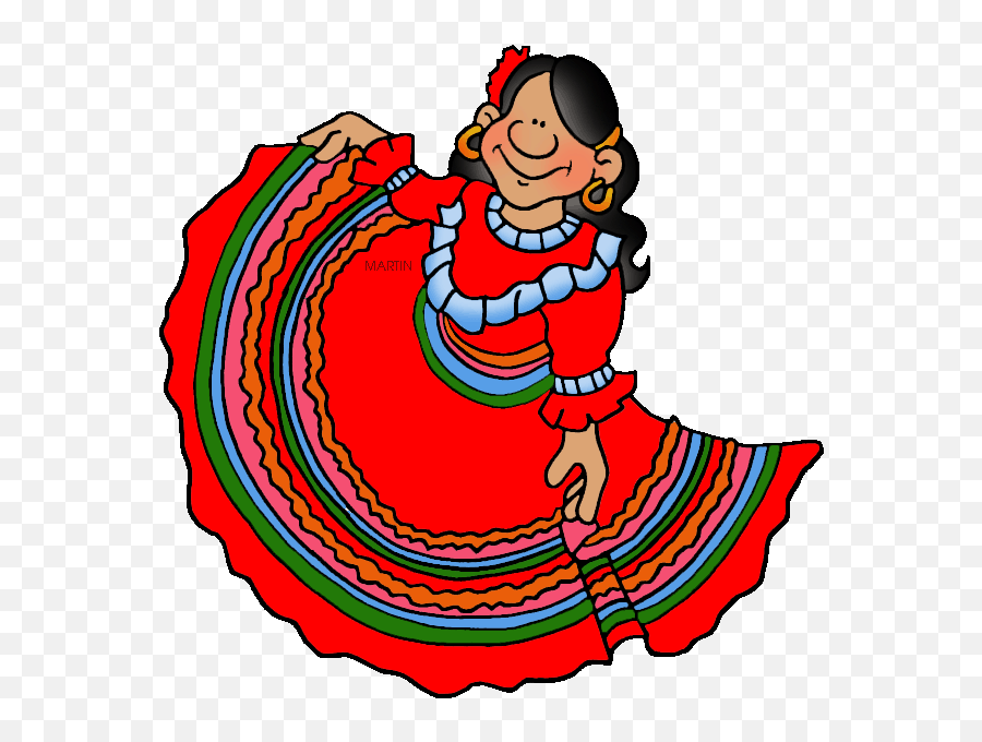 Dancer Clipart Hispanic Dancer Hispanic Transparent Free - Mexican Clipart Emoji,Flamenco Dancer Emoji