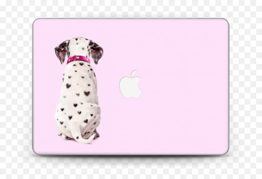 Download Dalmatian Love - Puppy Sitting Back View Full Dalmatian Hearts Emoji,Emojis Puppies In Love