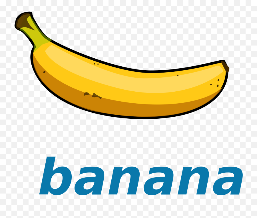 Banana Clipart 3 - Clipartix Banana Fruit With Name Emoji,Banana Emoji Png