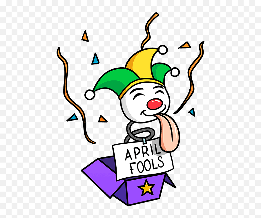 How To Draw An April Fools Day Surprise - April Fools Day To Draw Emoji,Emoji Fools