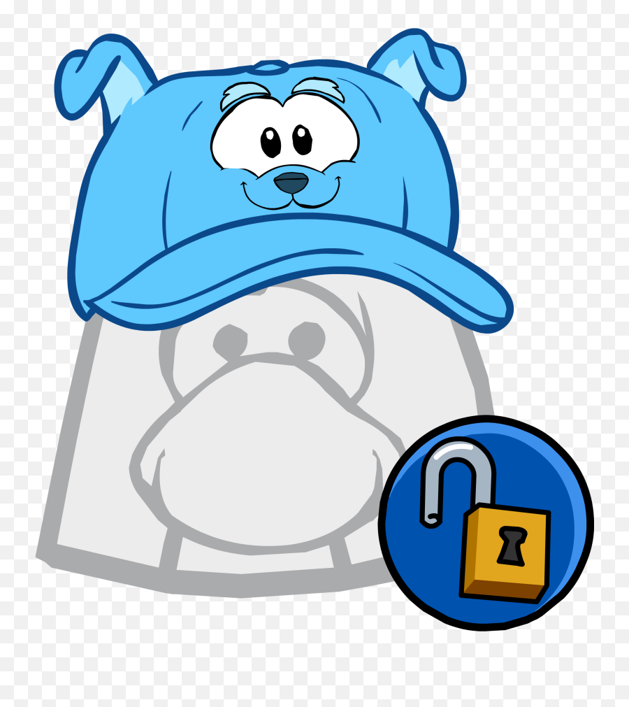 Blue Border Collie Hat Club Penguin Wiki Fandom - Club Penguin Dog Hair Emoji,Pretty Emoticon Borders