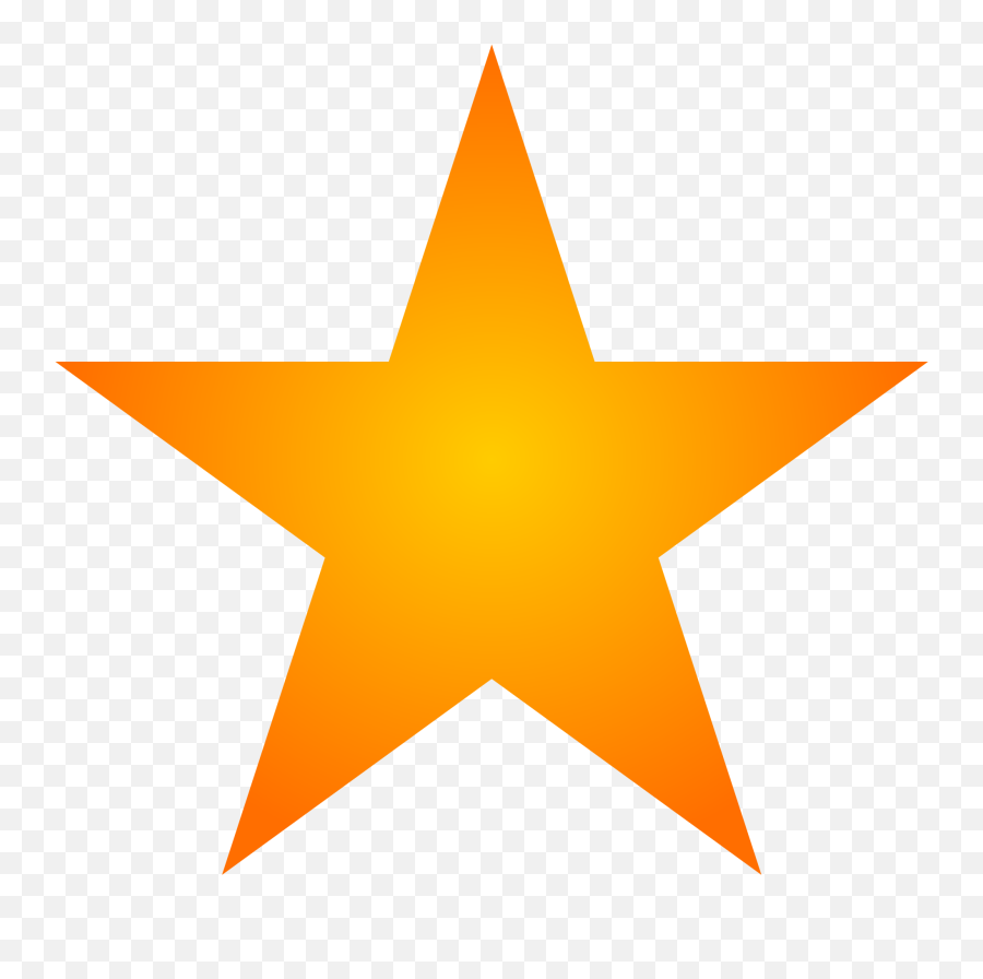 Star Clipart - Gold Star Icon Png Emoji,Kyubey Emoticons
