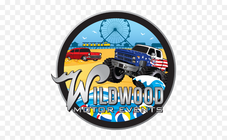 Wildwood Nj Boardwalk - Monster Truck Wildwood Emoji,Best Boardwaslk Emojis