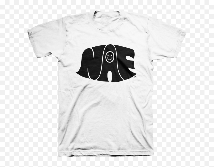 Nice As Fuck - Naf Smiley Logo Tee U2013 Jenny Lewis Store Jazz Star Wars Night 2019 Emoji,(:f) Emoticon