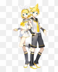 Rock Edition - Kagamine Rin And Len Emoji,