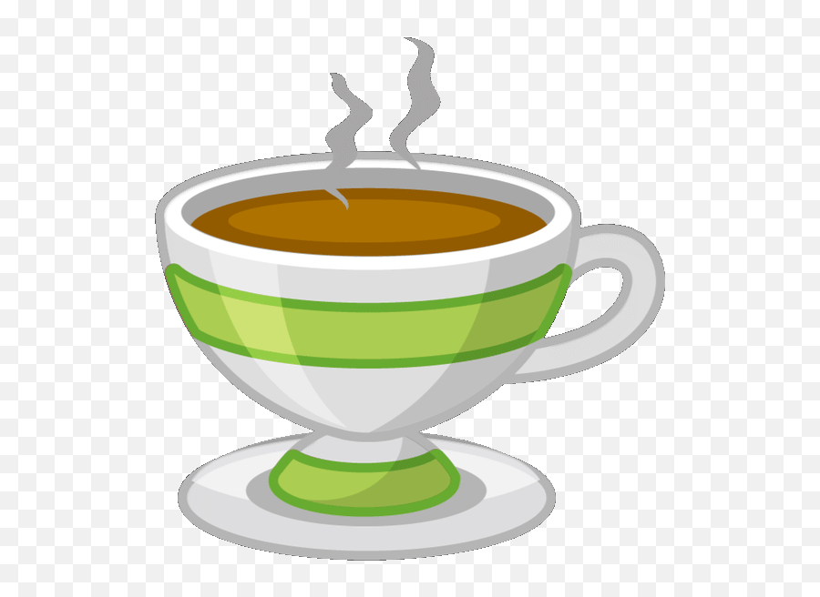 Cup Of Tea Stickers For Android Ios - Hot Tea Gif Transparent Emoji,Tea Bag Emoji
