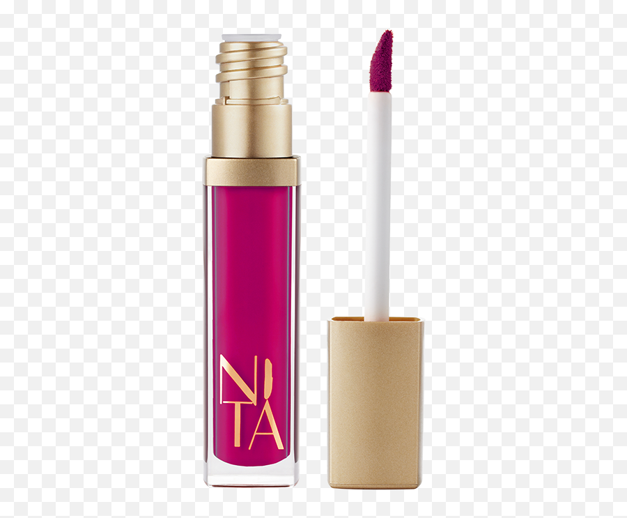 Download Hd Saree Matte Liquid Lipstick In Purple - Lipstick Lip Care Emoji,Lipstick Emoji Transparent