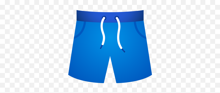 Shorts Emoji - Blue Shorts Icon Png,Emoji Clothes Store