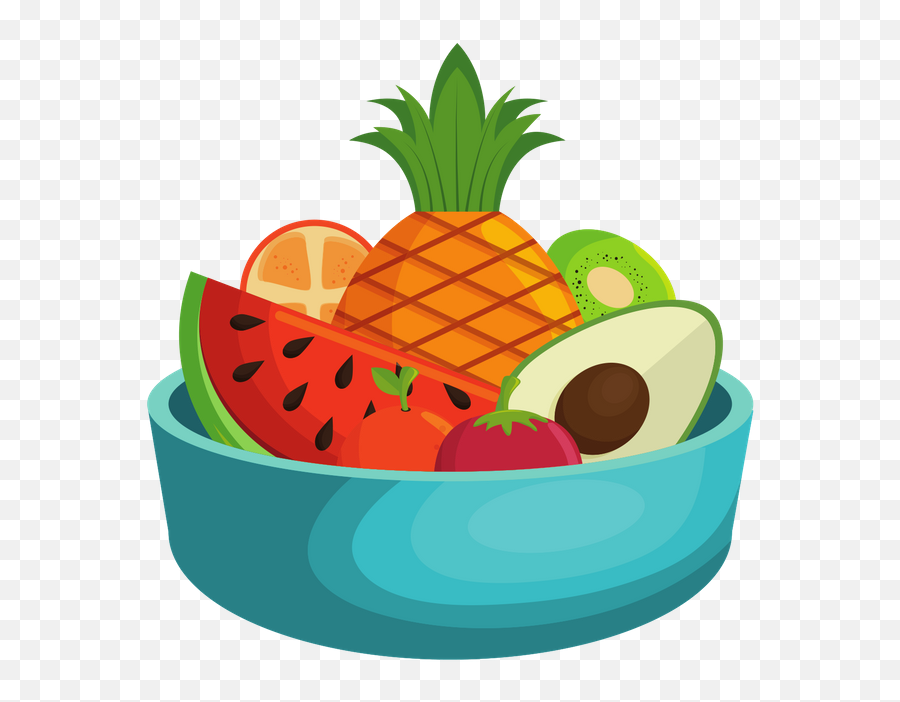 Fruit Bowl Clipart - Full Size Clipart 1965875 Pinclipart Emoji,Where Is Find The Emoji In Cereal Bowl
