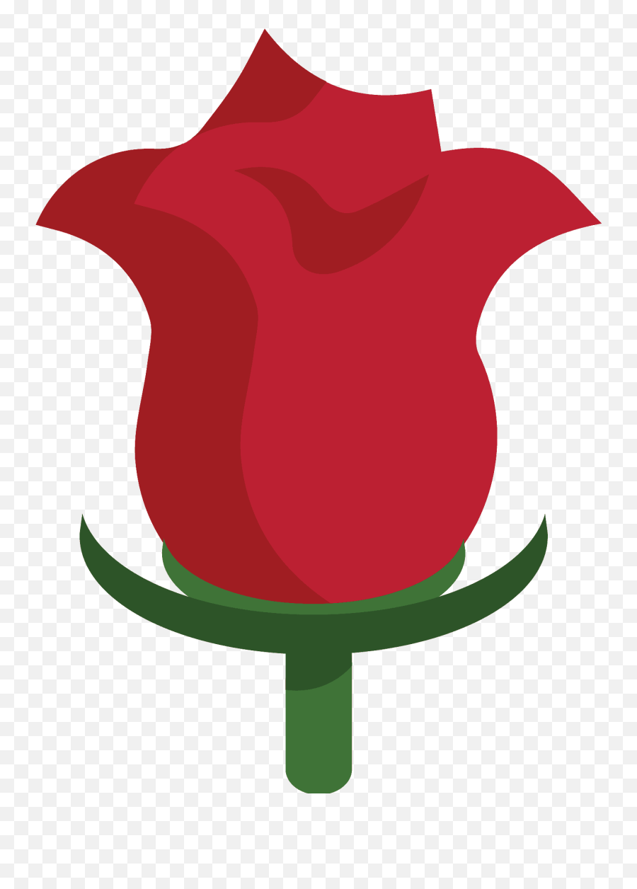 Rose Emoji Clipart - Rose,Wilted Rose Emoji