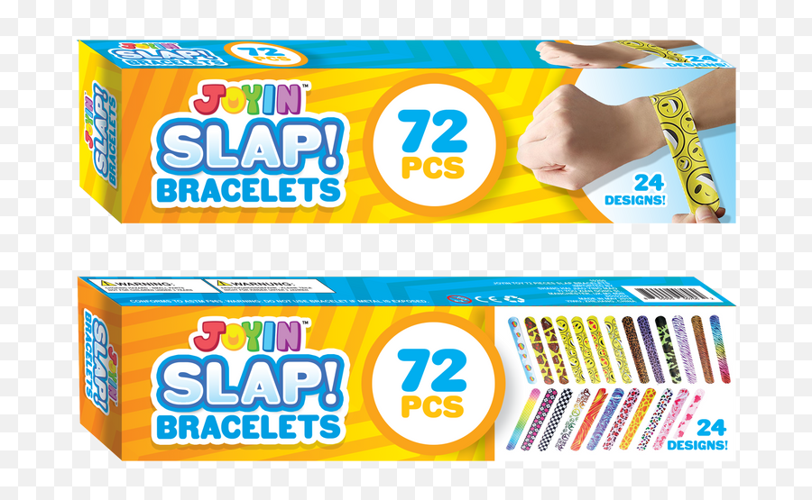 Slap Bracelets 72 - Pack Emoji,Slap Emoji Png